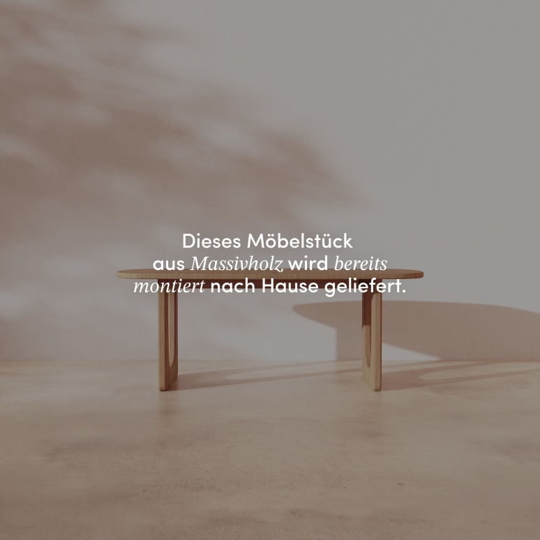 Mattia - Ausziehbarer Tisch aus massiver Eiche, 8-14 Pers.