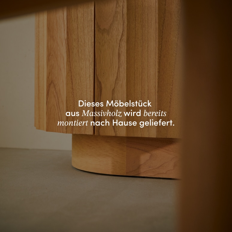 Andréa - Buffet en mindi massif 150 cm