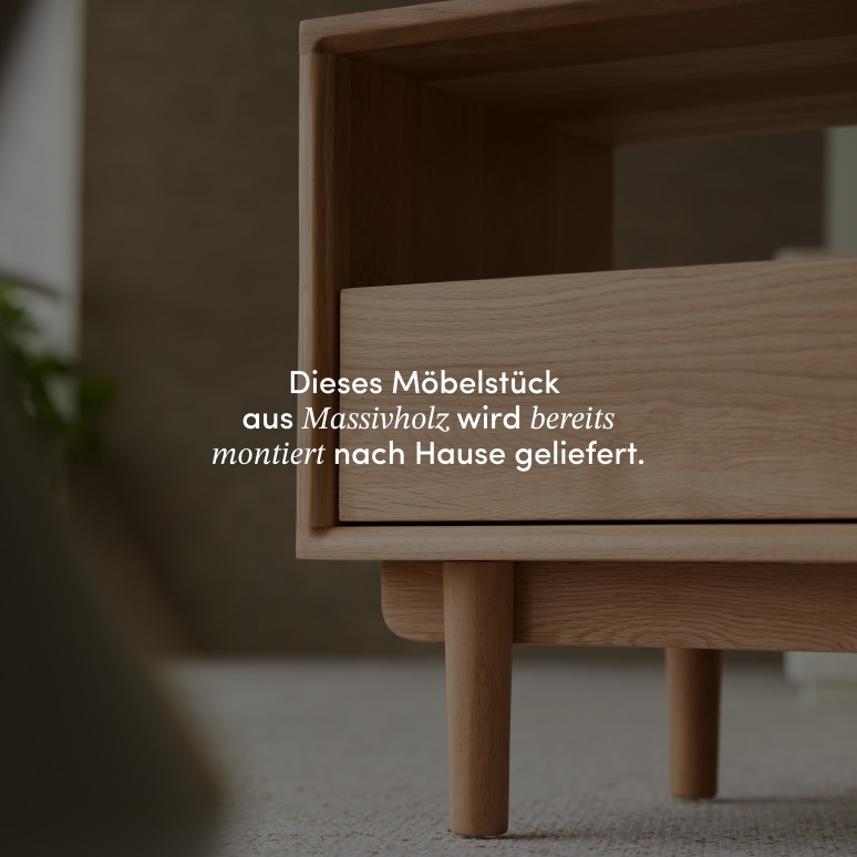 Ellie - Nachttisch aus massiver Eiche