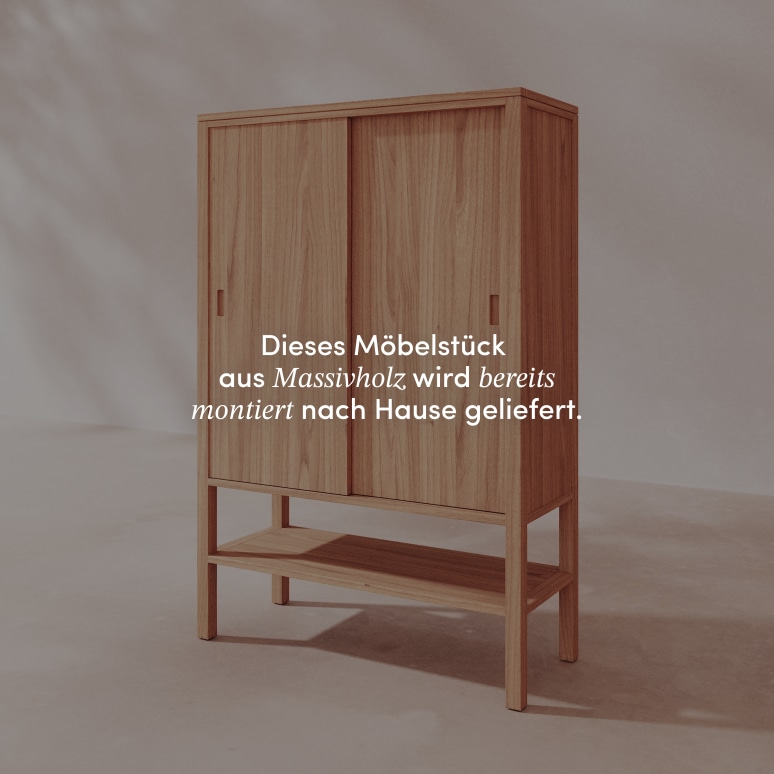 Anton - Sideboard aus massivem Teak