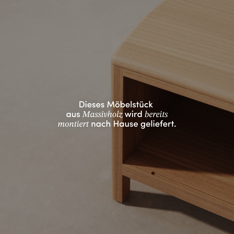 Celestine – TV-Schrank aus massivem Mahagoni 130 cm