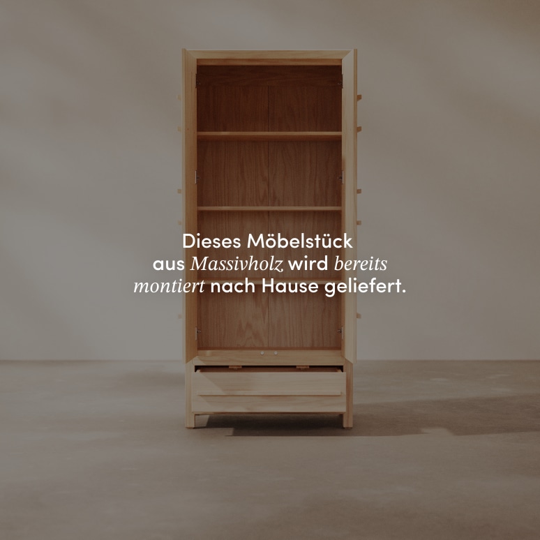 Qong - Schrank aus massivem Kiefernholz