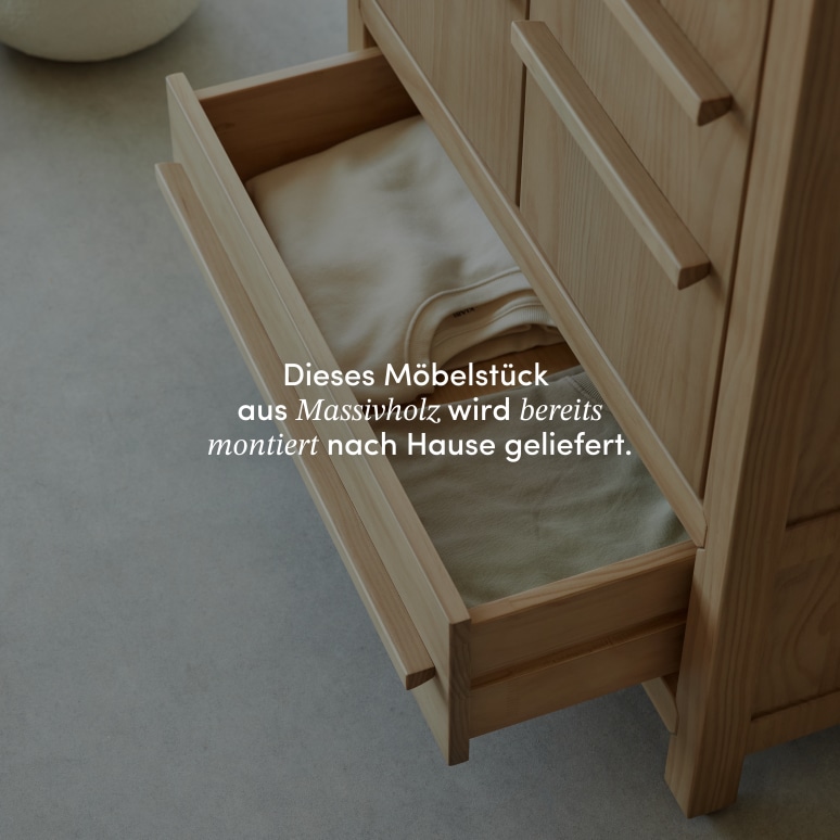 Qong - Schrank aus massivem Kiefernholz