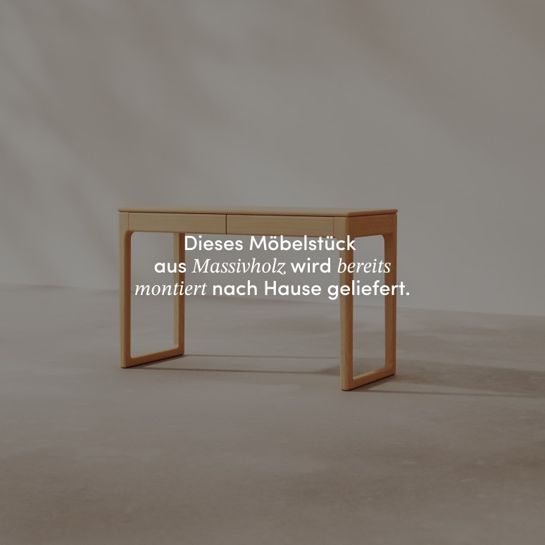 Arto - Schreibtisch aus massivem Eichenholz