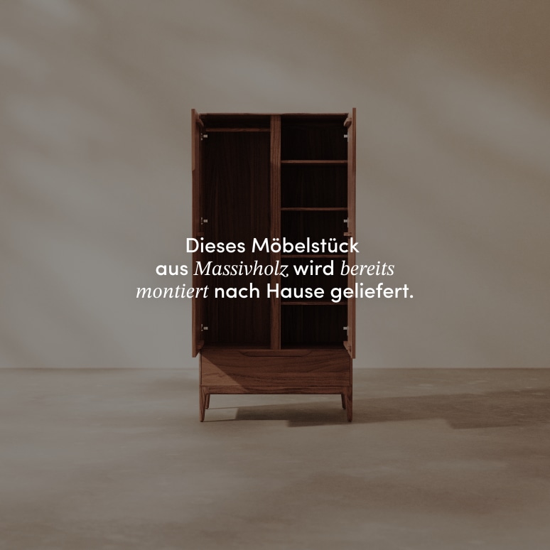 Gabrielle - Schrank aus massivem Mangoholz