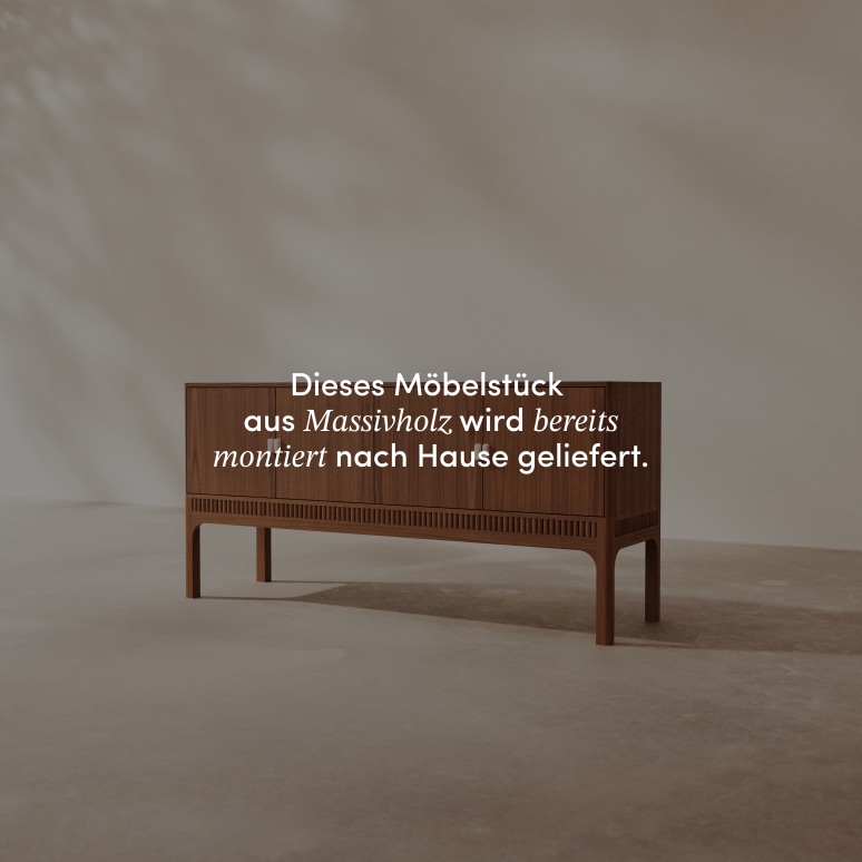 Pippa - Sideboard aus massivem Akazienholz 160 cm