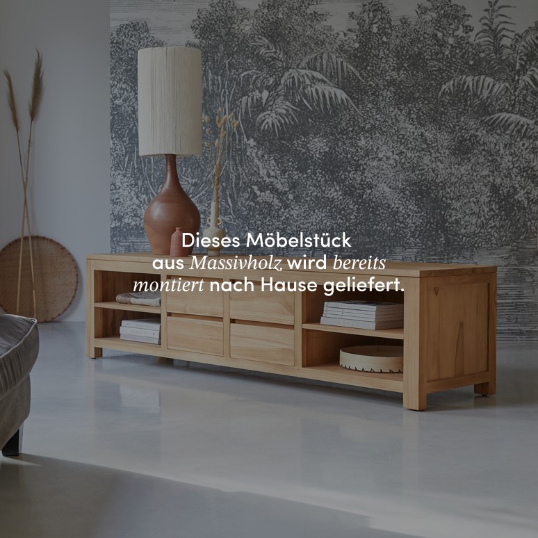 Patio - TV Schrank aus massivem Teakholz 200 cm