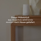 Achille - Konsole aus massivem Teakholz 100 cm