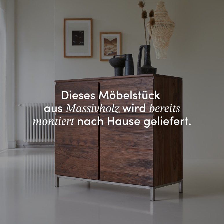 Nova - Anrichte aus massivem Palisanderholz 100 cm