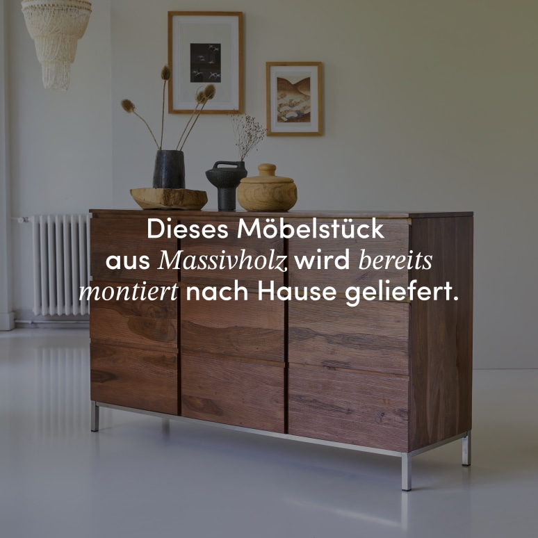 Nova - Buffet aus massivem Palisanderholz 155 cm