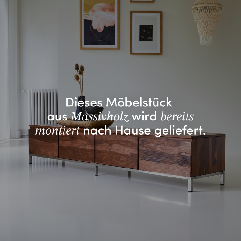 Nova - TV Schrank aus massivem Palisanderholz 205 cm