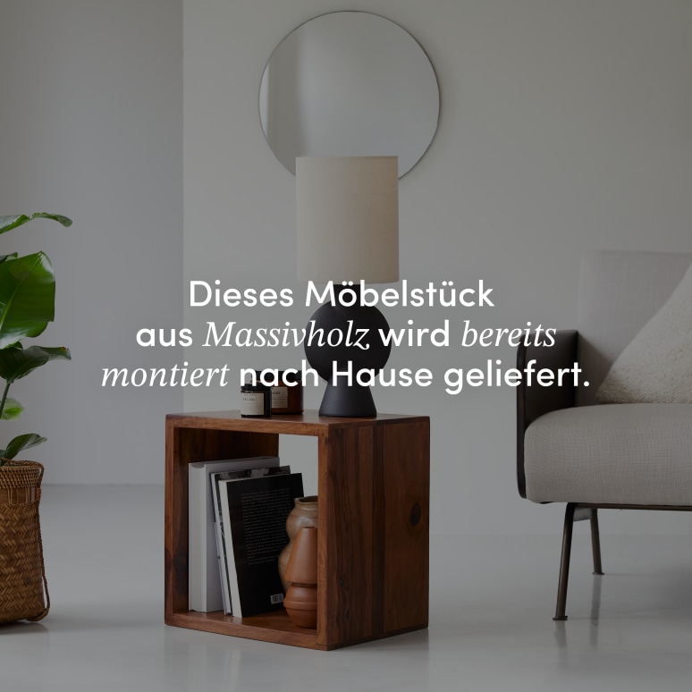 Kwarto - Würfel aus massivem Palisanderholz