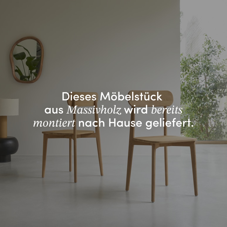 Jonàk - Stuhl aus massivem Teakholz