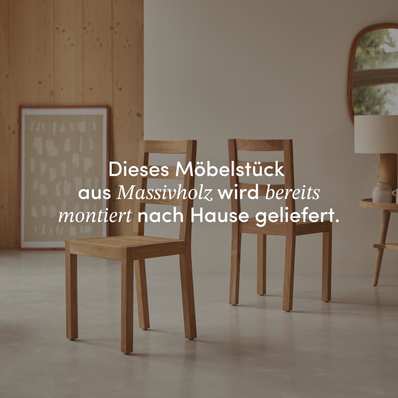 Alto - Stuhl aus massivem Teakholz