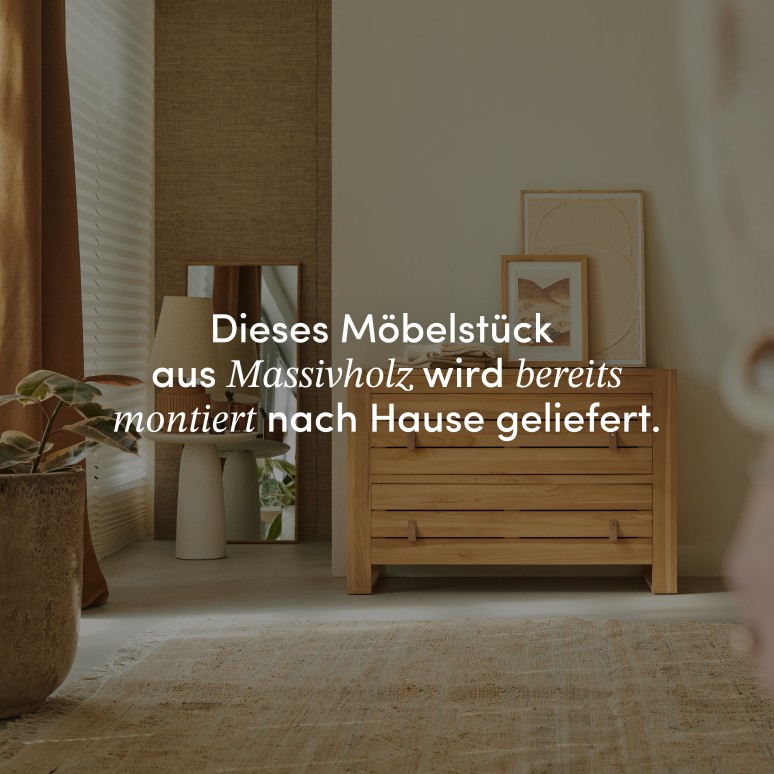 Minimalys - Kinder-Kommode aus massivem Teak
