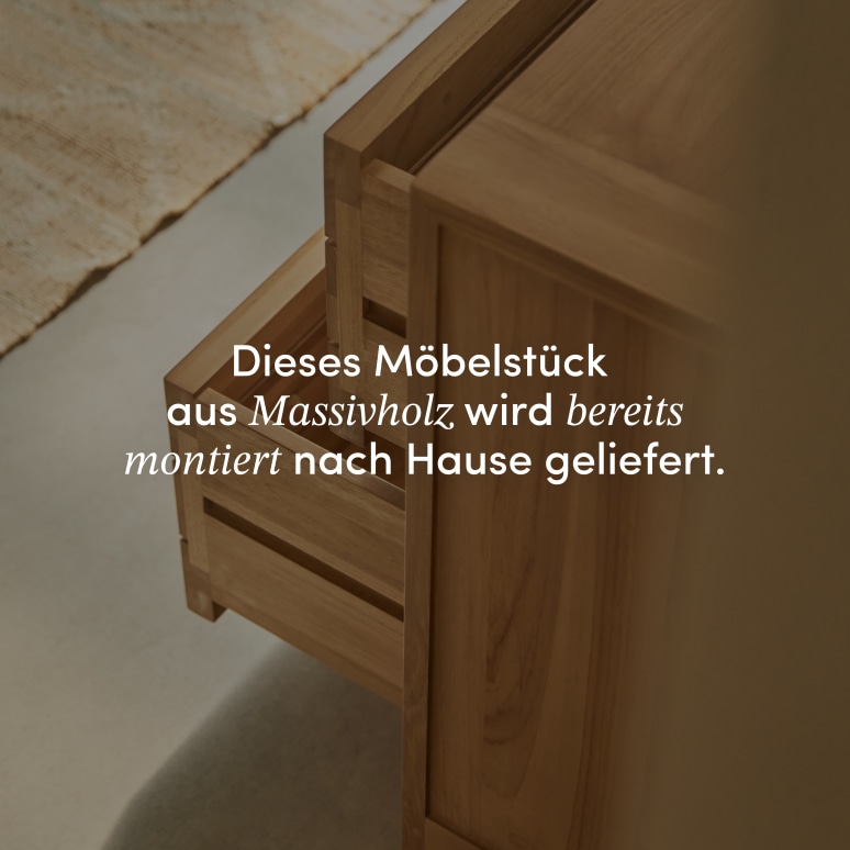 Minimalys - Kinder-Kommode aus massivem Teak