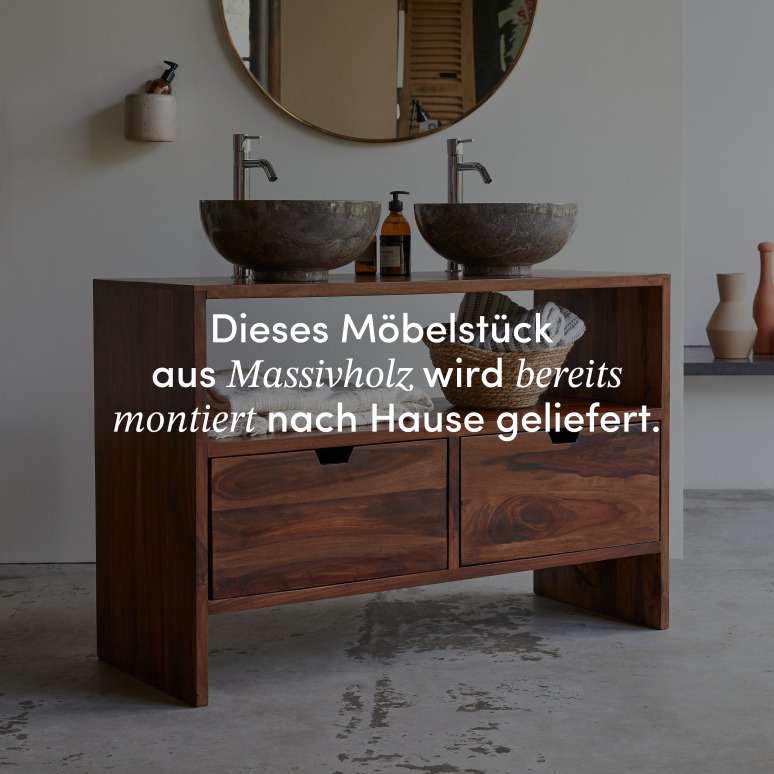 Kwarto - Waschtischunterschrank aus Palisander 110 cm