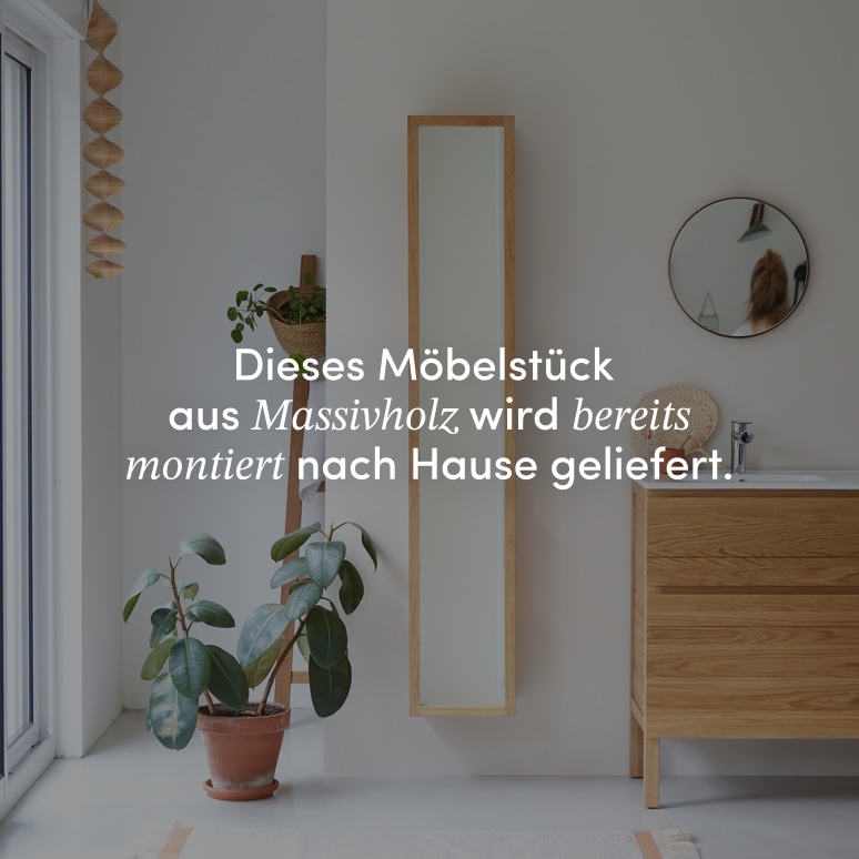 Twig - Hochschrank aus massivem Teak