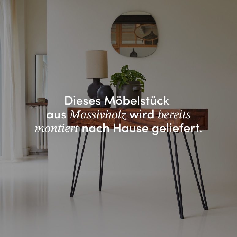 Bonnie - Konsole aus massivem Palisanderholz