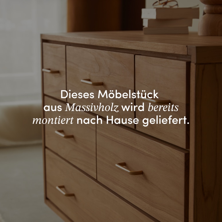 Kort - Kinderkommode aus massivem Teakholz