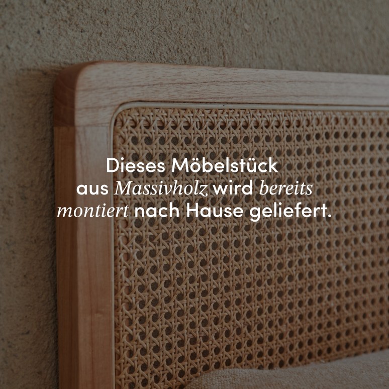 Adèle - Kopfteil aus Rattan 160 cm