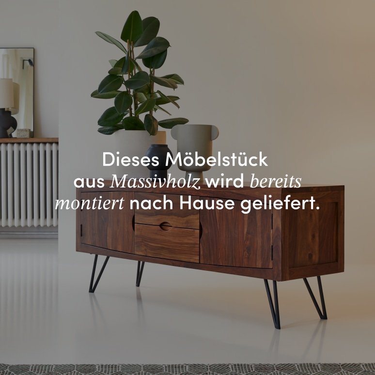 Bonnie - TV Schrank aus massivem Palisanderholz 150 cm