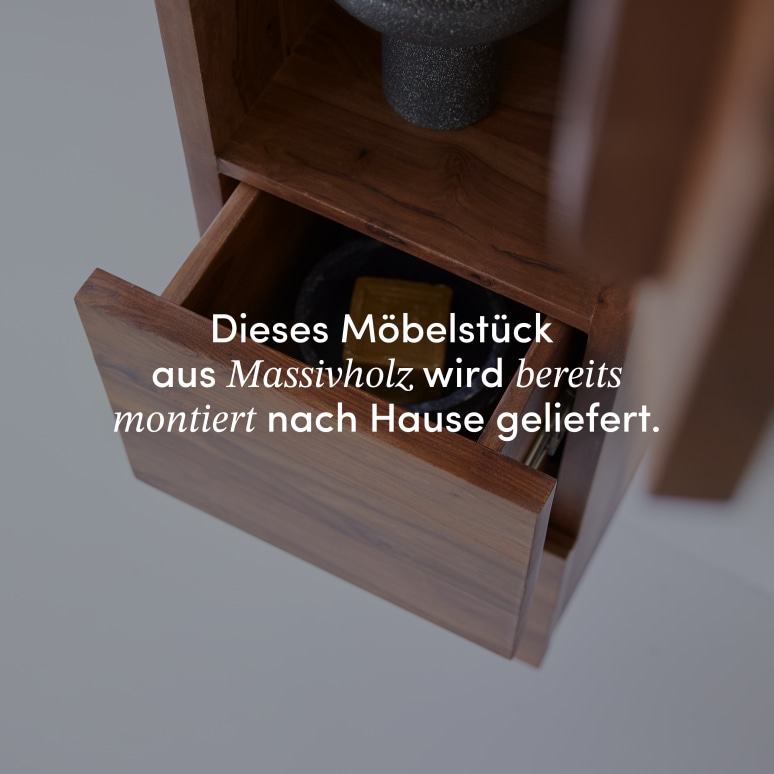 Nova - Hochschrank aus massivem Palisanderholz