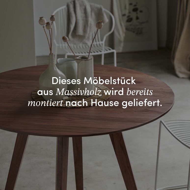 Eliana - Esstisch aus massivem Palisander 5 Pers.