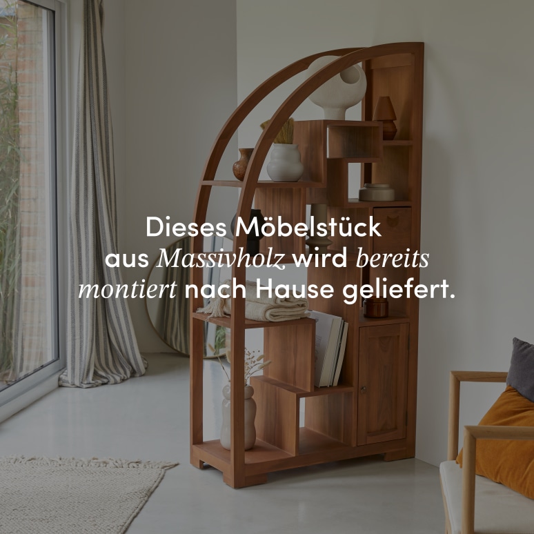 Alco Tipo - Bücherregal aus massivem Teak