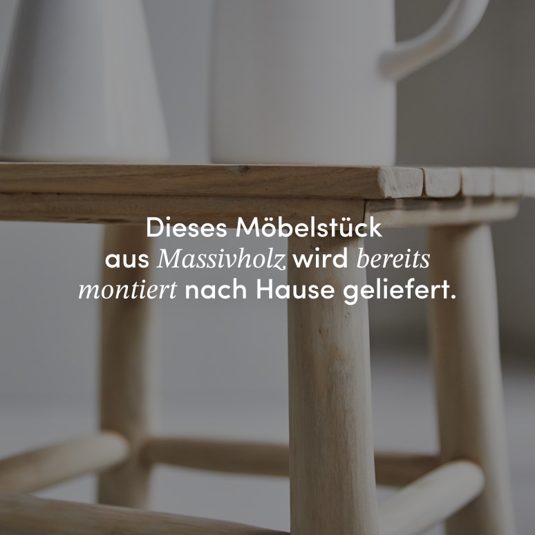Kilim - Beistelltisch aus massivem Teakholz