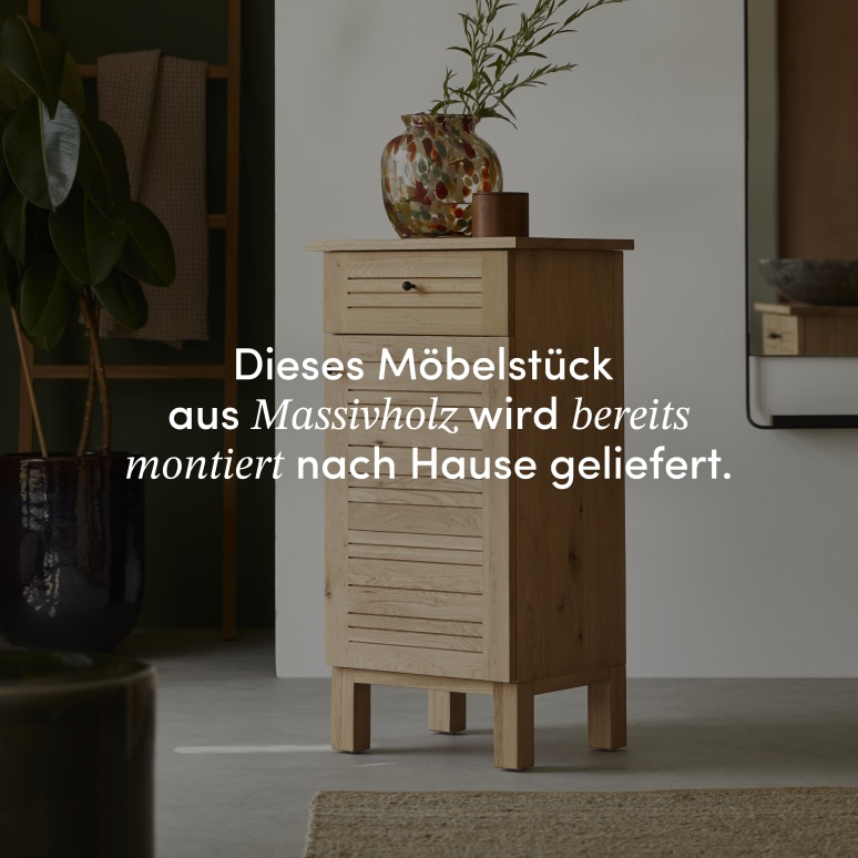 Soho - Unterschrank aus massivem Eichenholz