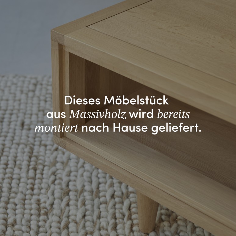 Jonàk - Couchtisch aus massivem Eichenholz