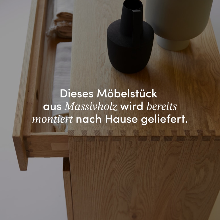 Jeanne - Buffet aus massivem Eichenholz 185 cm