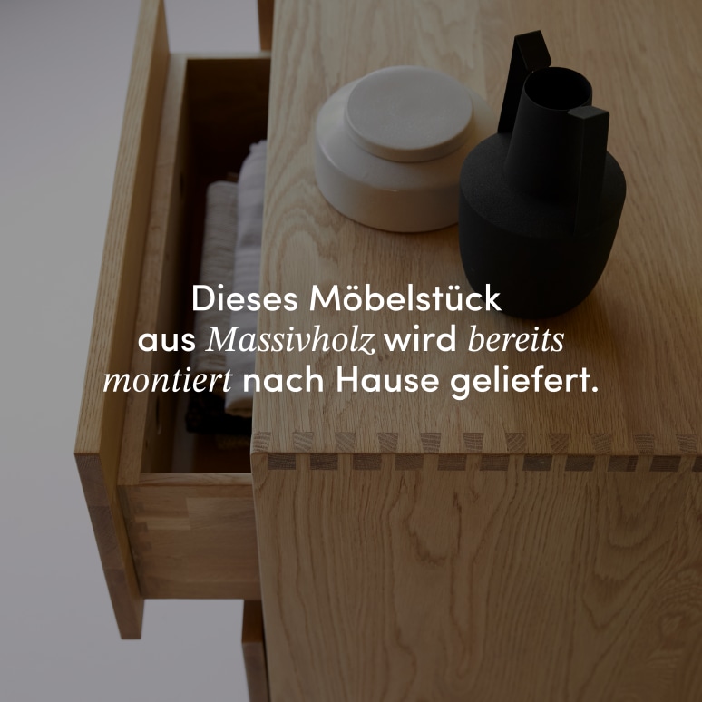 Jeanne - Buffet aus massivem Eichenholz 150 cm