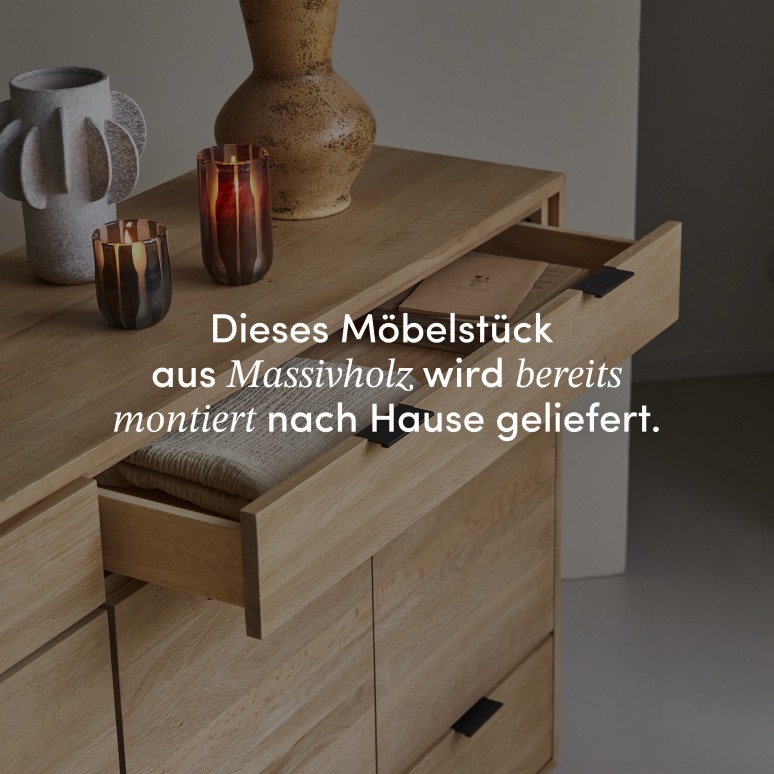 Senson - Buffet aus massivem Eichenholz 200 cm