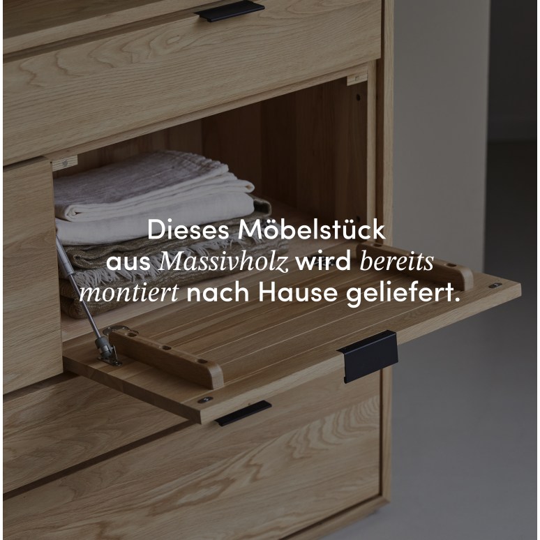 Senson - Kommode aus massivem Eichenholz