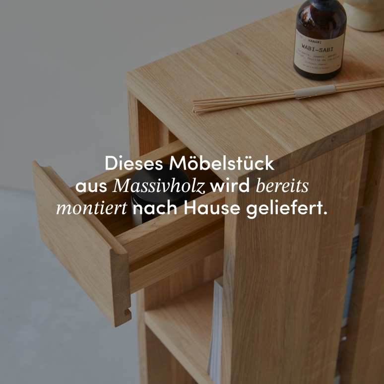 Eden - Beistelltisch aus massiver Eiche