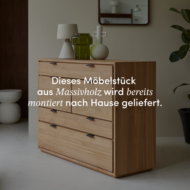 Senson - Kommode aus massivem Teak