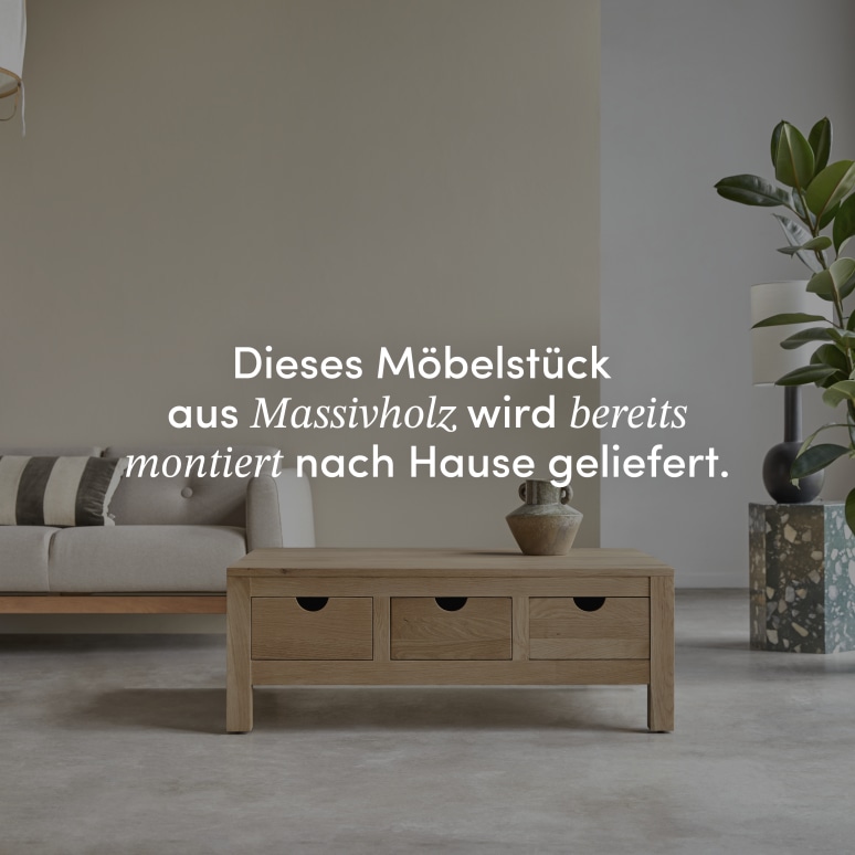 Oliver - Couchtisch aus massiver Eiche