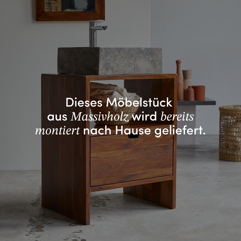 Kwarto - Waschtischunterschrank aus Palisander 60 cm