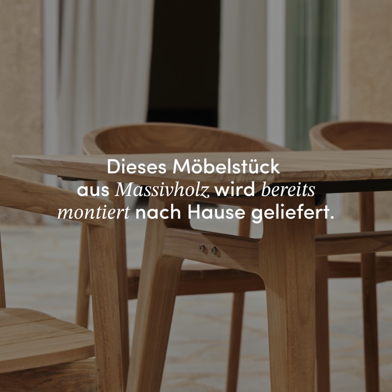 Antioni - Gartentisch aus Teak massiv 8/10 Pers.