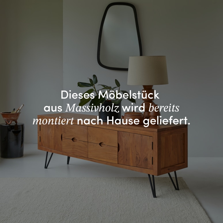 Bonnie - TV-Schrank aus massiver Akazie 180 cm