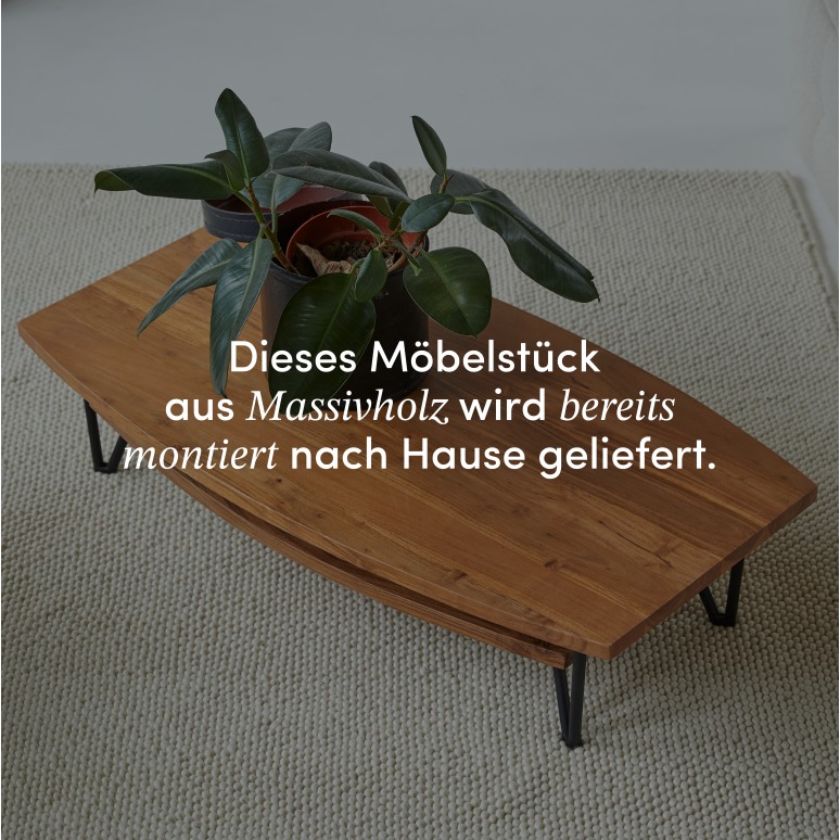 Bonnie - Couchtisch aus massivem Akazienholz