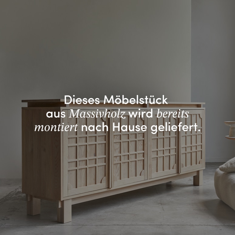 Bodi - Anrichte aus Eiche massiv 220 cm