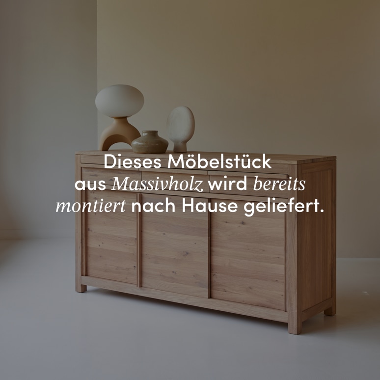 Luce - Anrichte aus massivem Eichenholz 150 cm