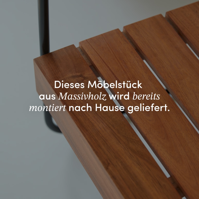 Key Wood - Sessel aus massivem Akazienholz