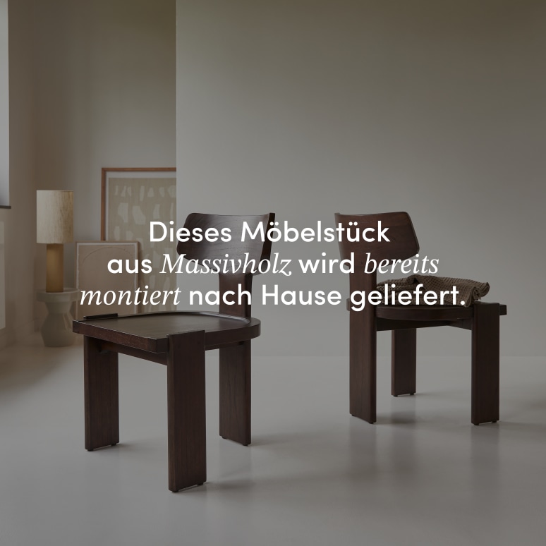 Iko - Stuhl aus massivem Mindiholz