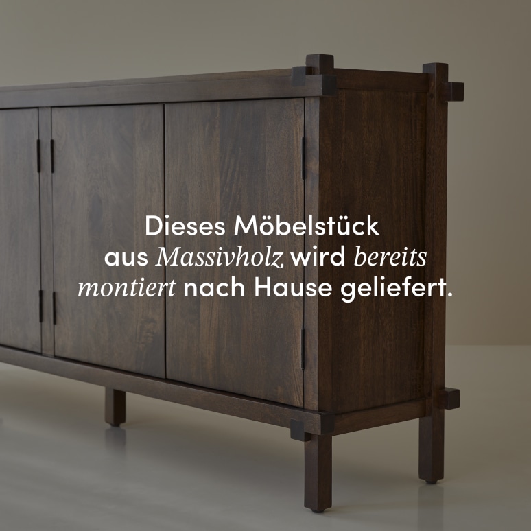 Arko - Sideboard aus massivem Mangoholz 190 cm