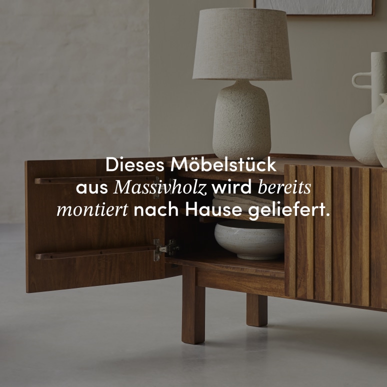 Milo - TV-Schrank aus massivem Mangoholz 140 cm