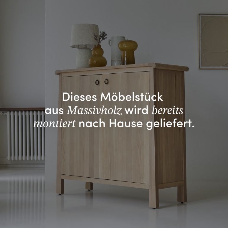 Volute - Sideboard aus Eichenholz 125 cm